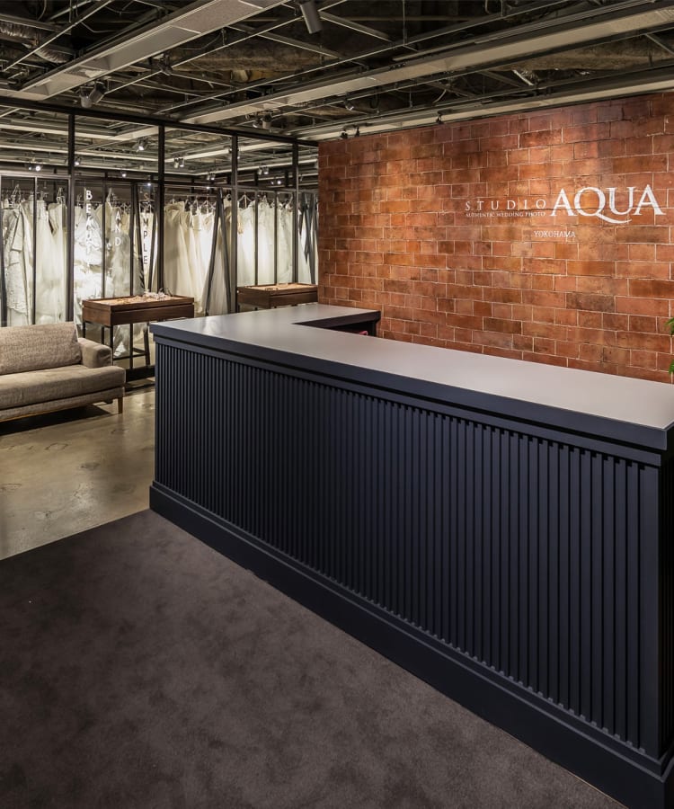 フォトウェディング・前撮り・結婚写真の専門スタジオ 【スタジオアクア 横浜みなとみらい店】