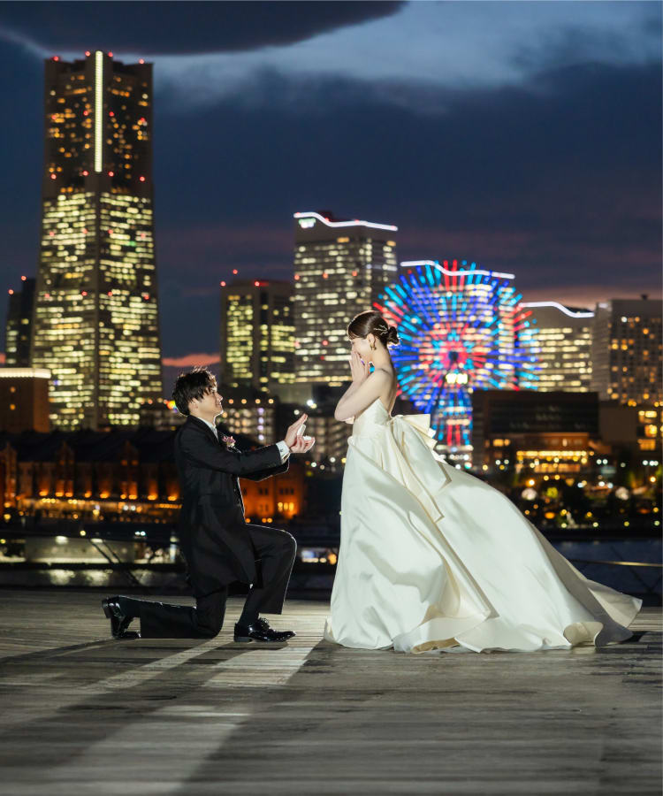 フォトウェディング・前撮り・結婚写真の専門スタジオ 【スタジオアクア 横浜駅前店】