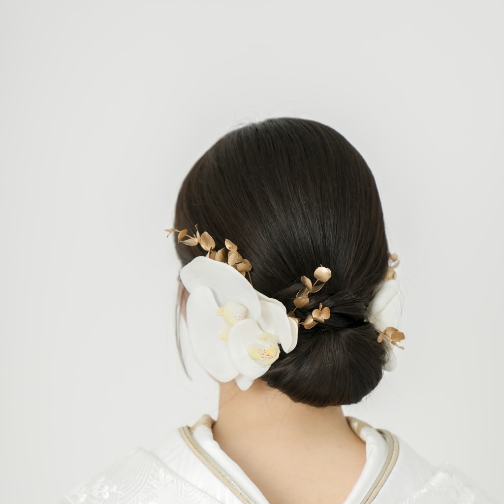 和装タイトシニヨン