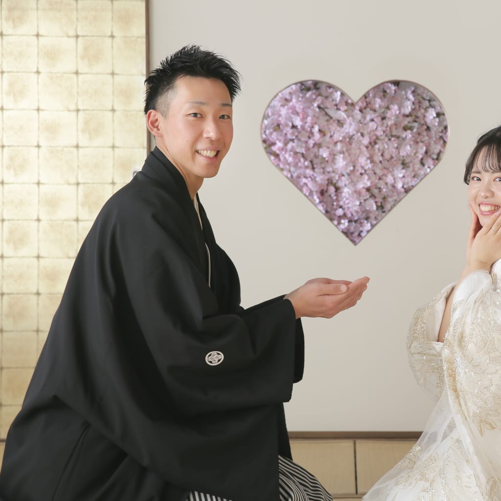 屋内庭園で桜先取り！