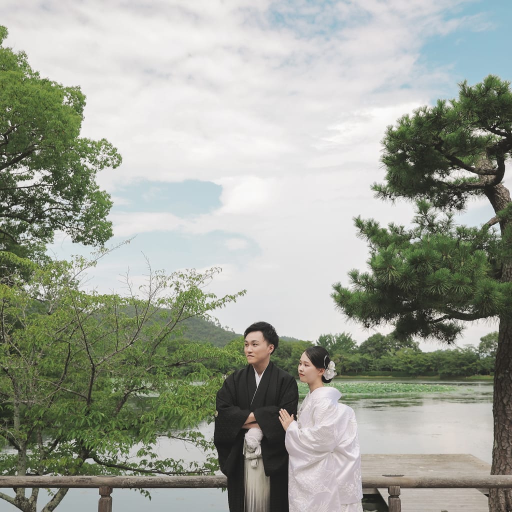 大覚寺で残す彩り豊かな写真たち
