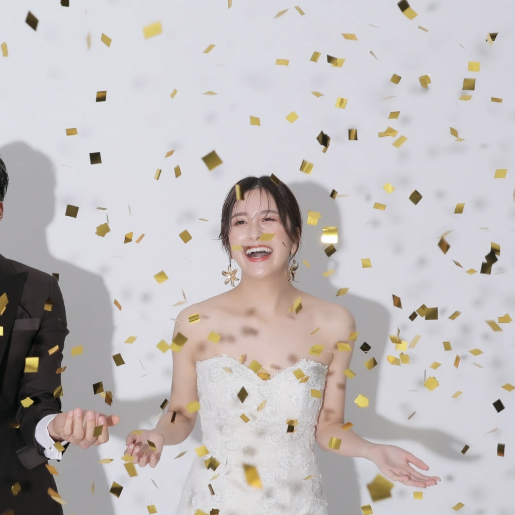 シンプル無地のスタジオ撮影