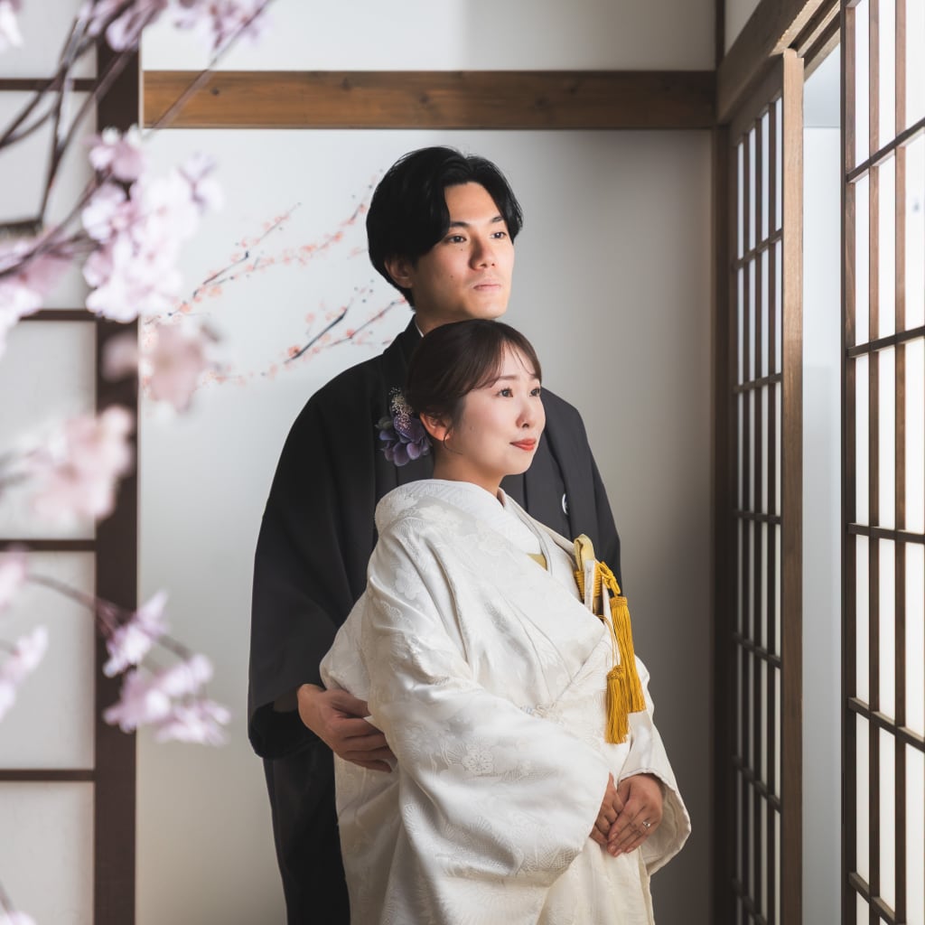 まるで本物の茶室のように