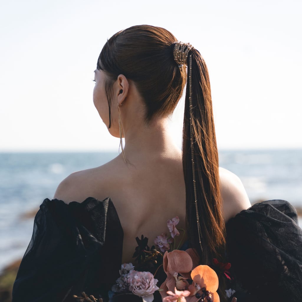 城ヶ島ロケーション　”Black dress”