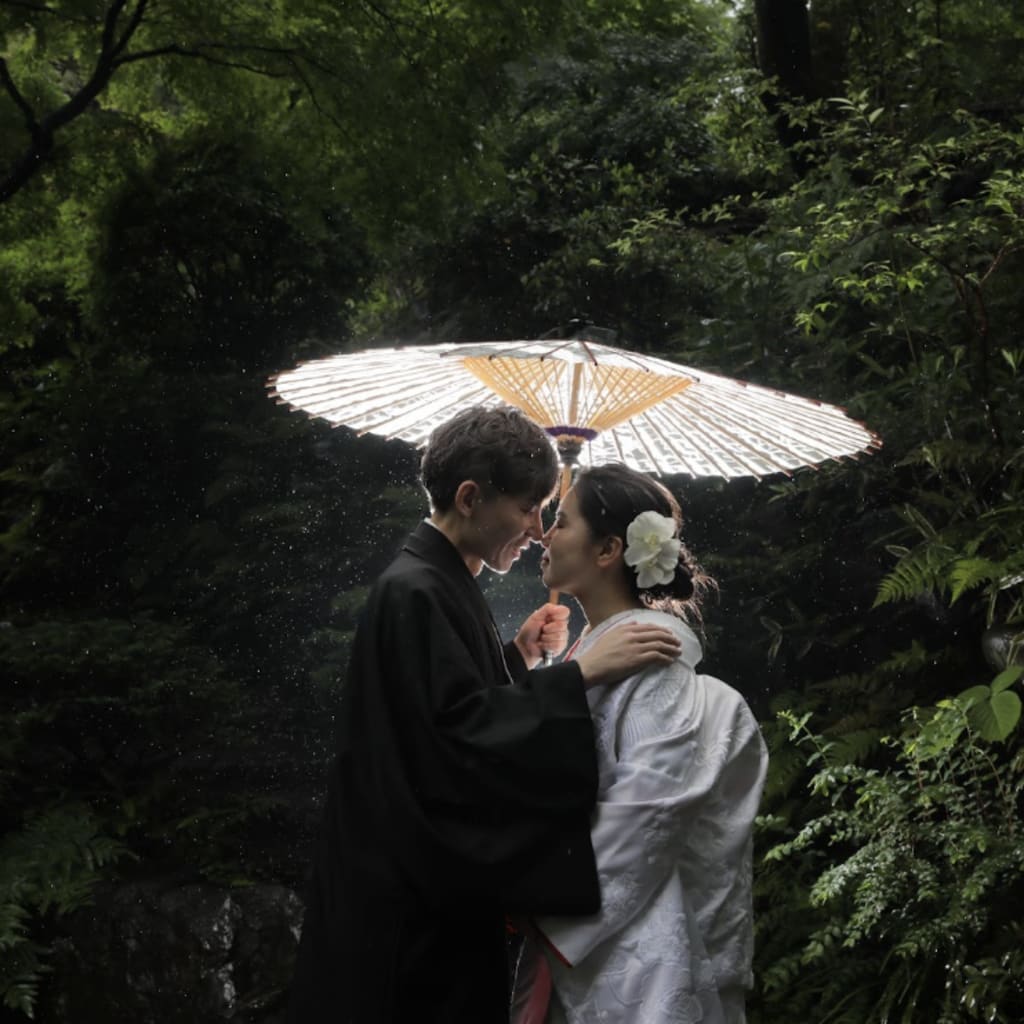 雨天でも綺麗に