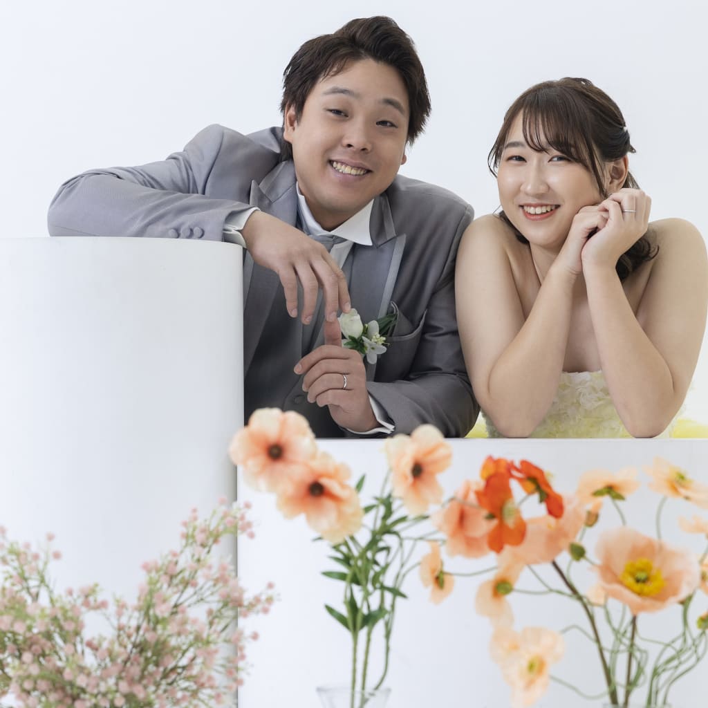 ウエディングドレスとカラードレス2着とも♪