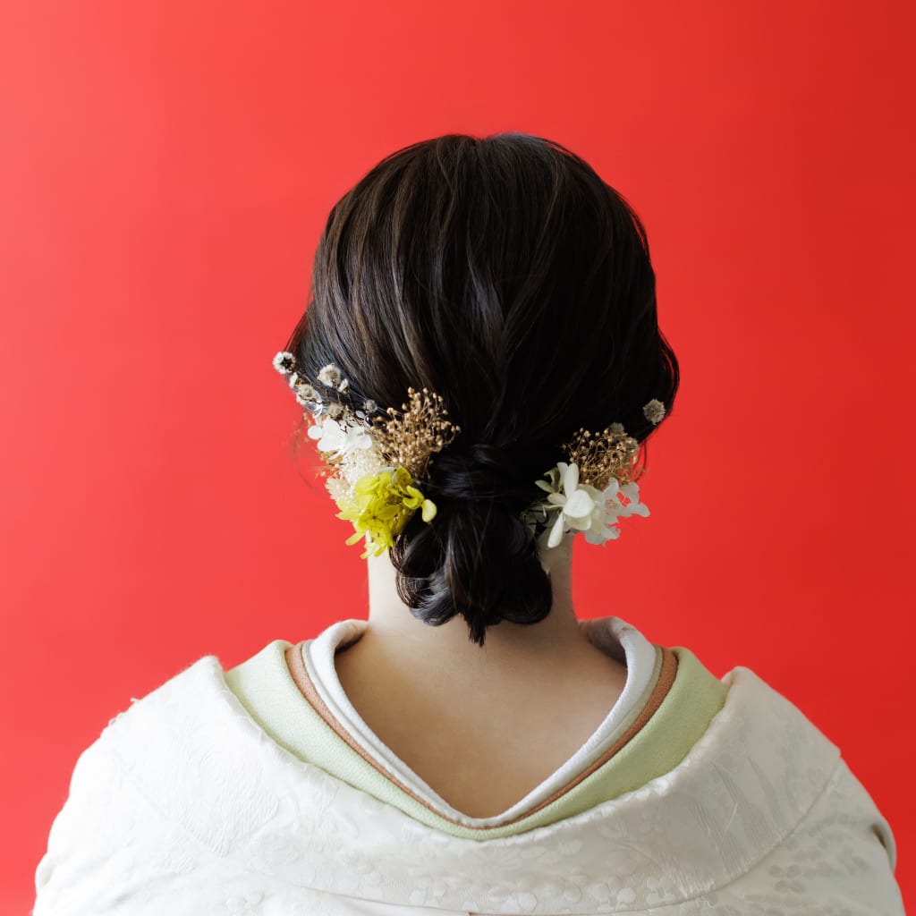 ふんわりシニヨン