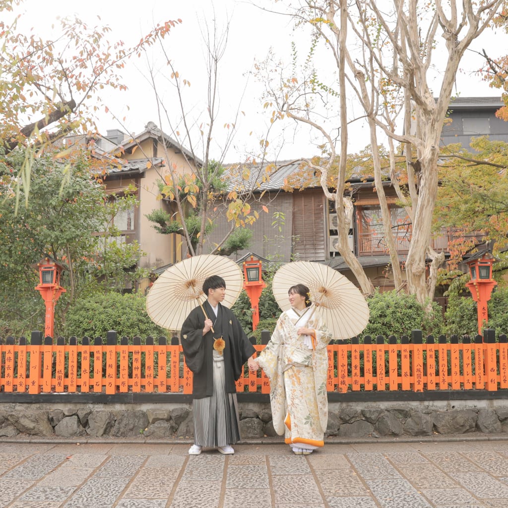 祇園ロケーション+洋装ハウススタジオ