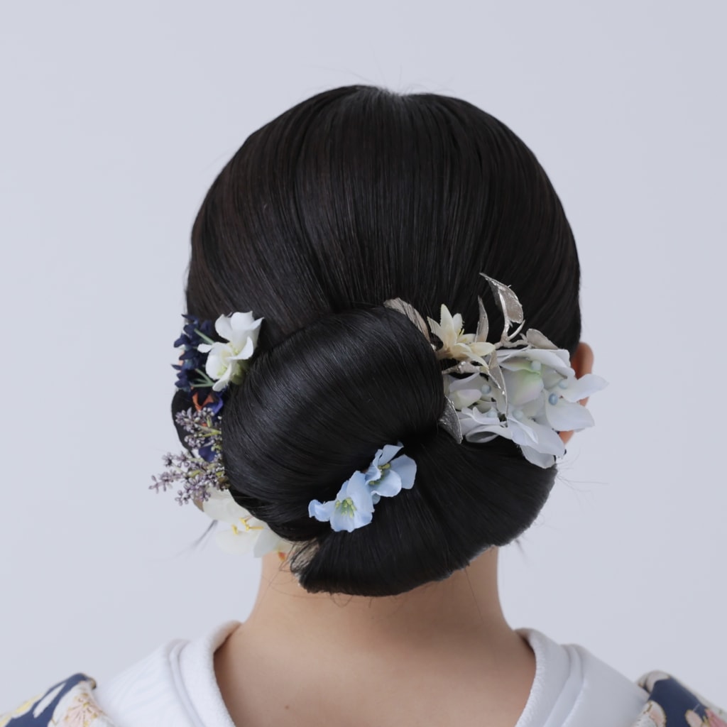 日本髪風アップスタイル