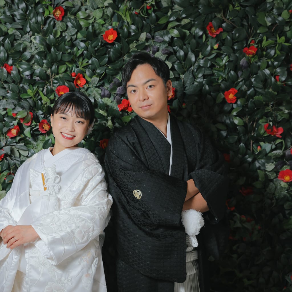 笑顔が素敵な和装美人👰