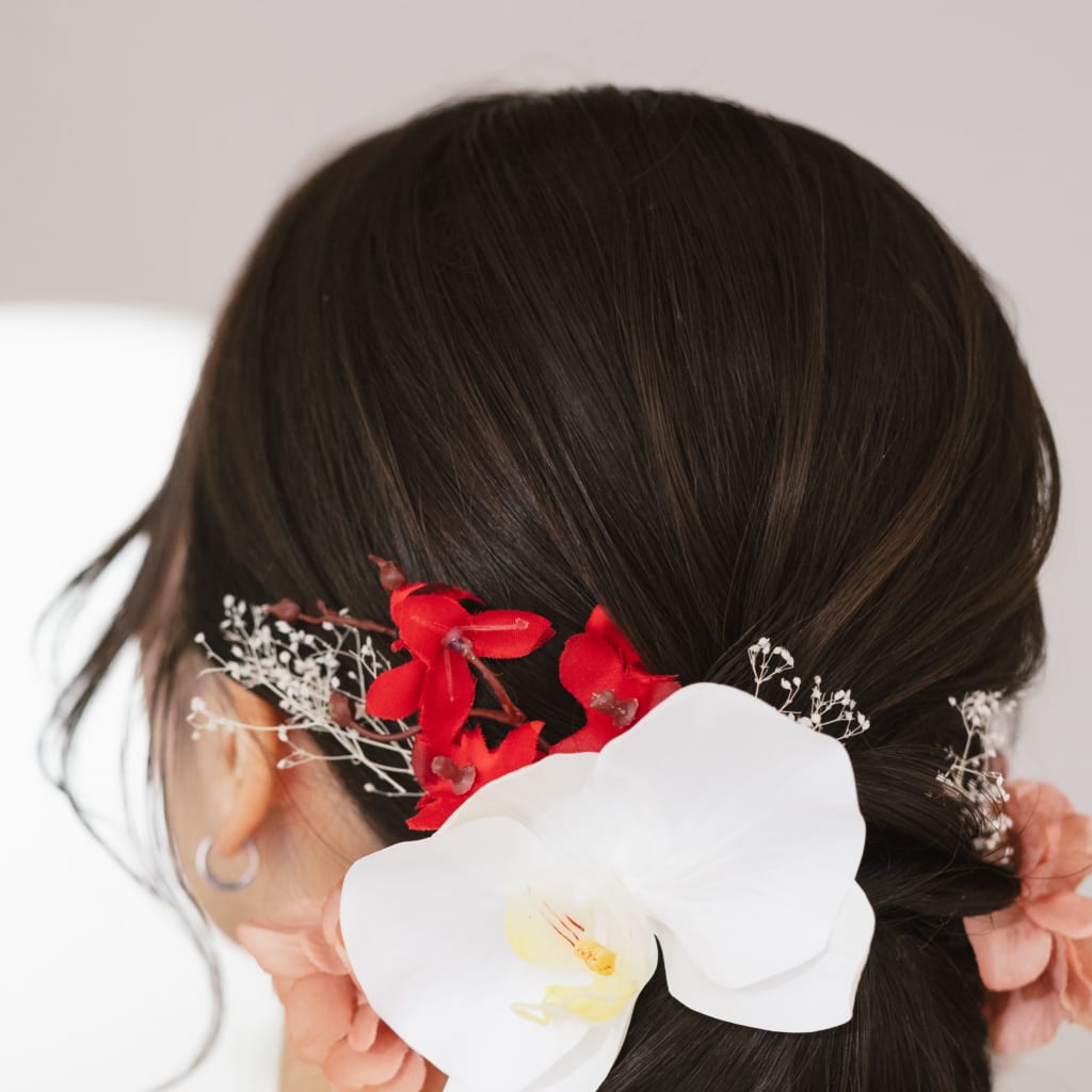 綺麗めシニヨン