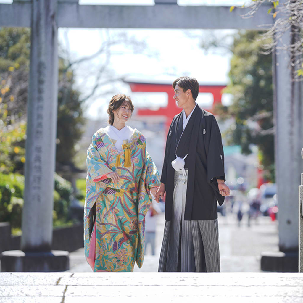 富士宮浅間大社での和装写真プラン