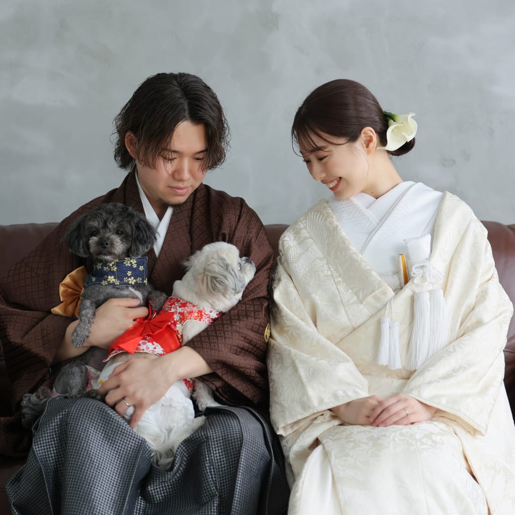 ワンちゃんと一緒に撮影しませんか？