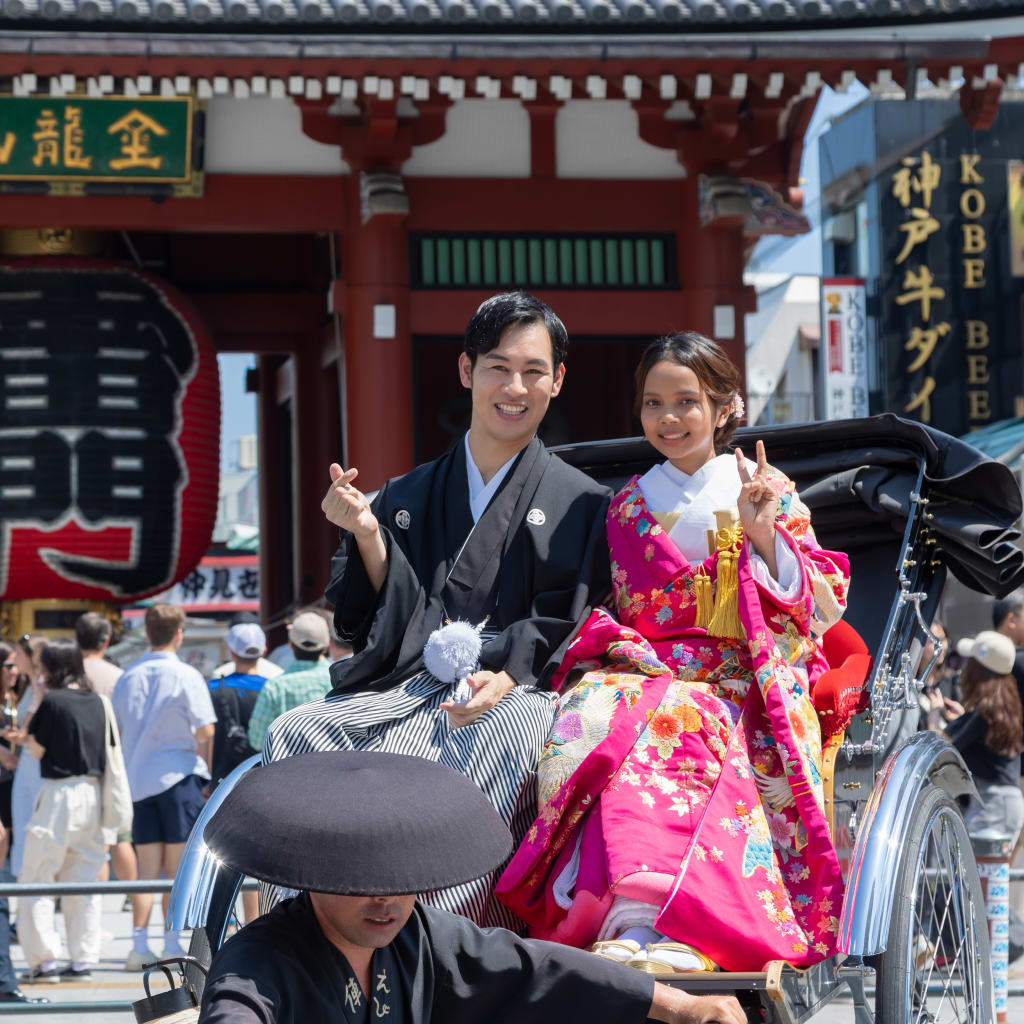 人力車で浅草周遊！