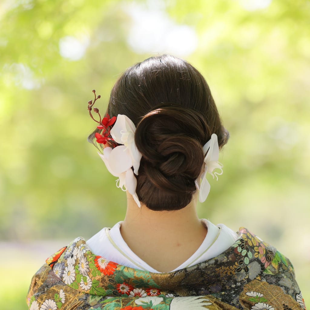 綺麗めアップスタイル