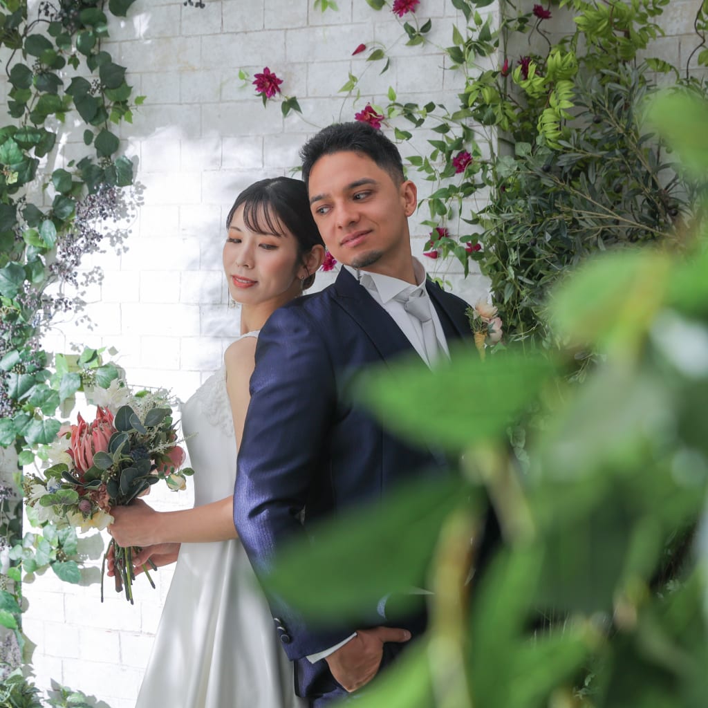 スタジオで外っぽく撮影！