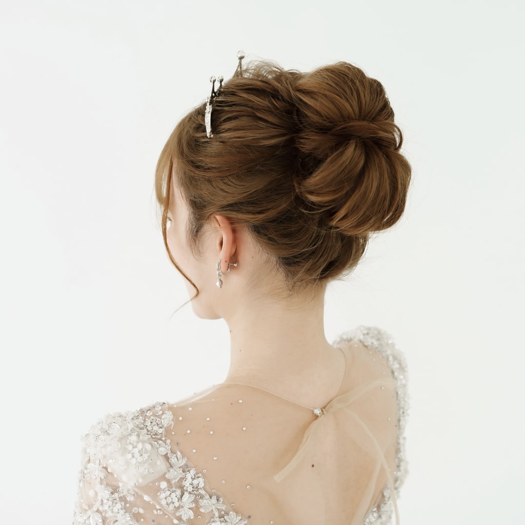 高めアップスタイル