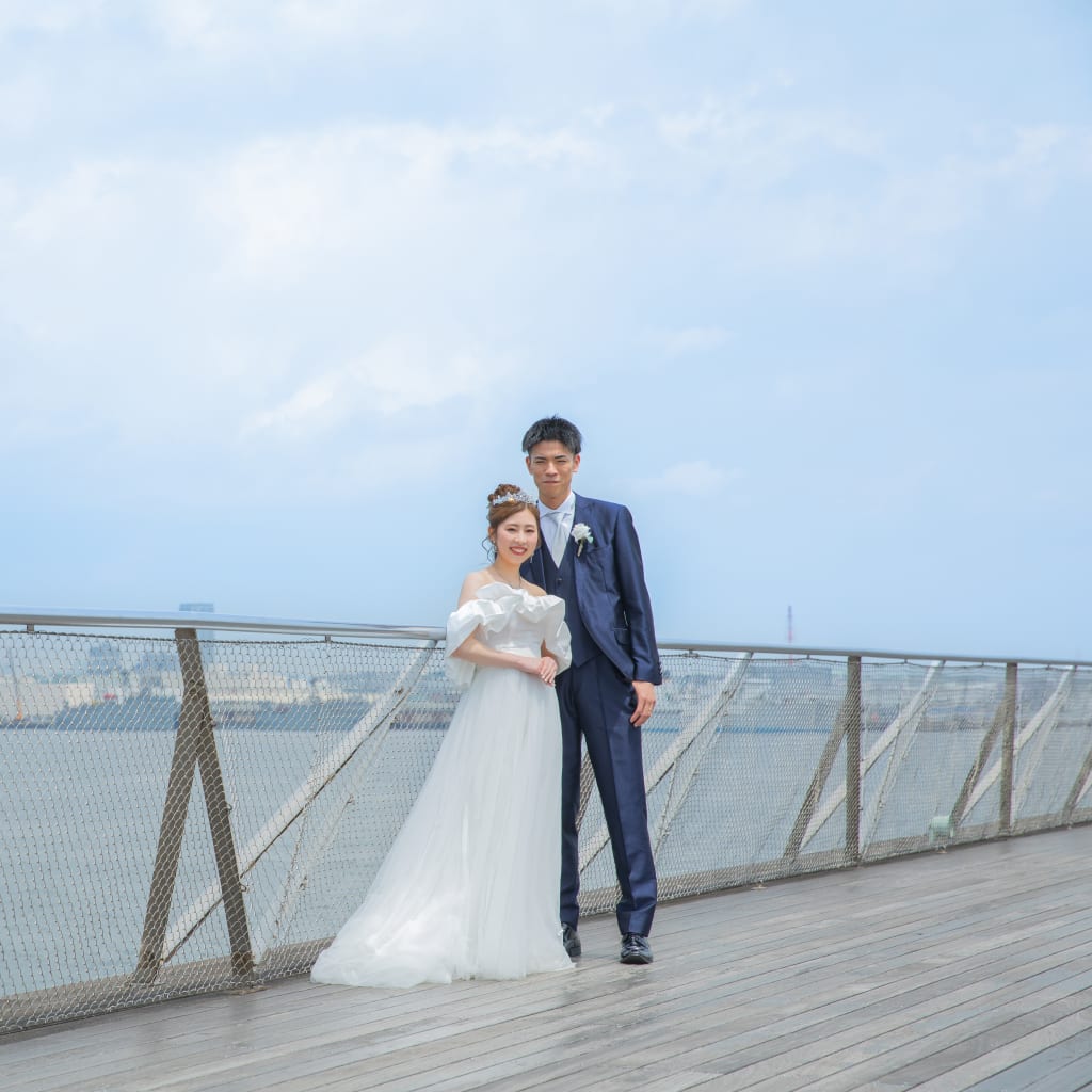 開放感たっぷりな大さん橋ロケーション！！！