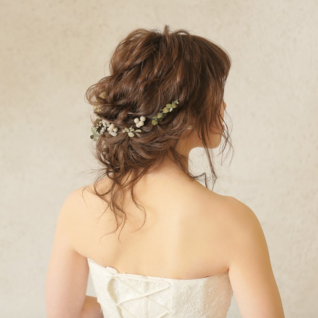 洋装ヘアスタイル