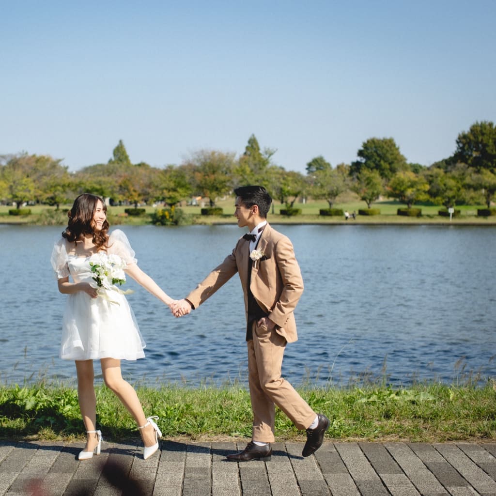 午後の水元公園ロケーション