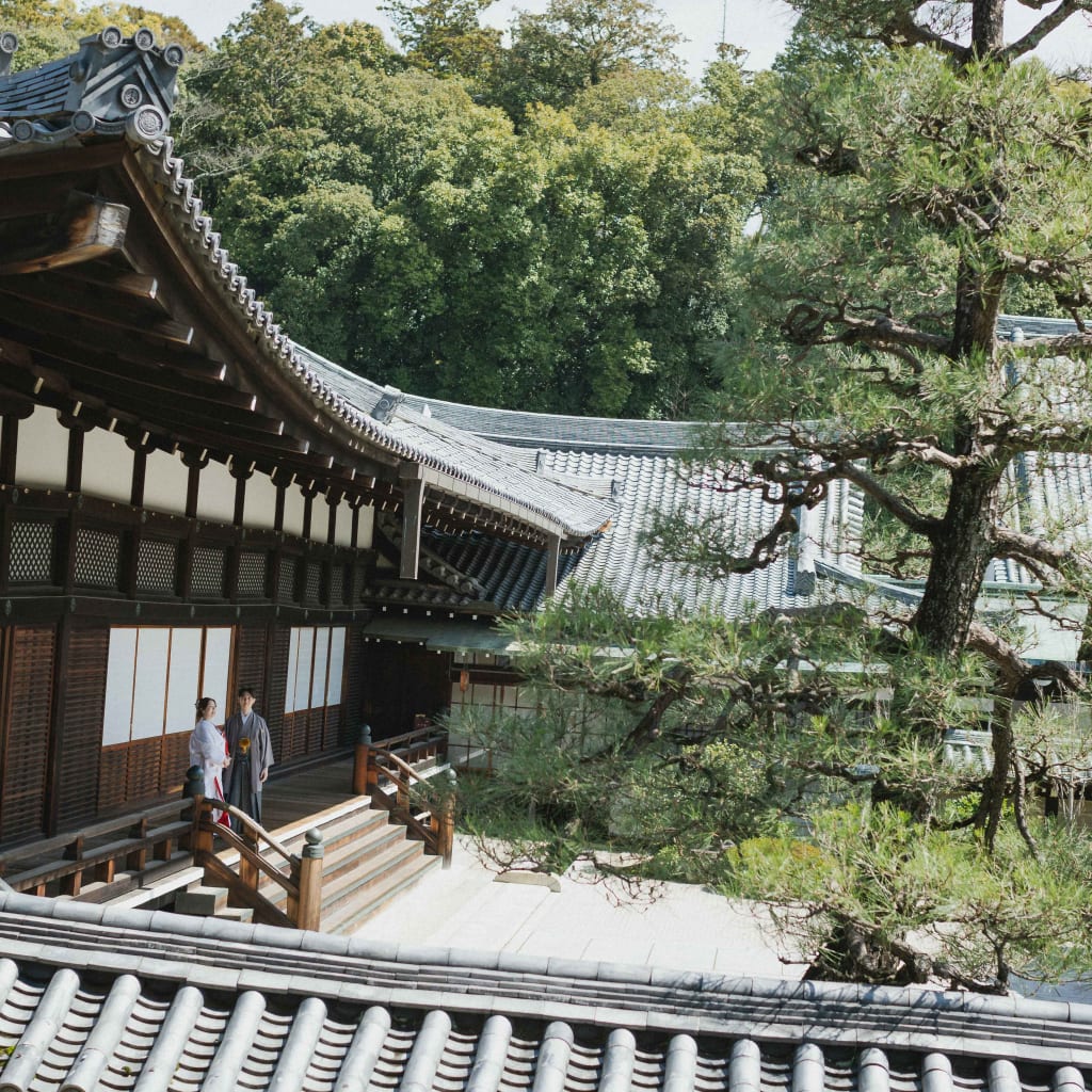 和装ロケ金戒光明寺と洋装鴨川プラン