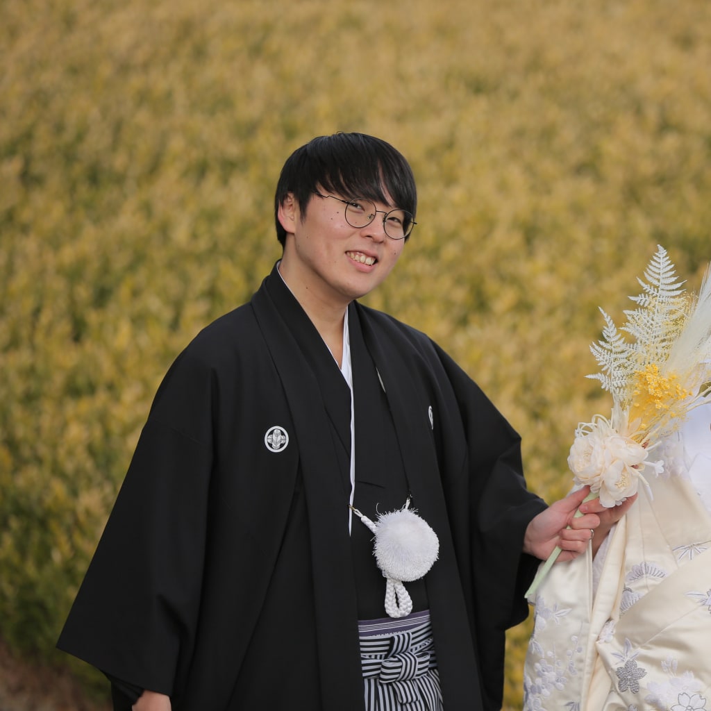 大仙公園での和装撮影