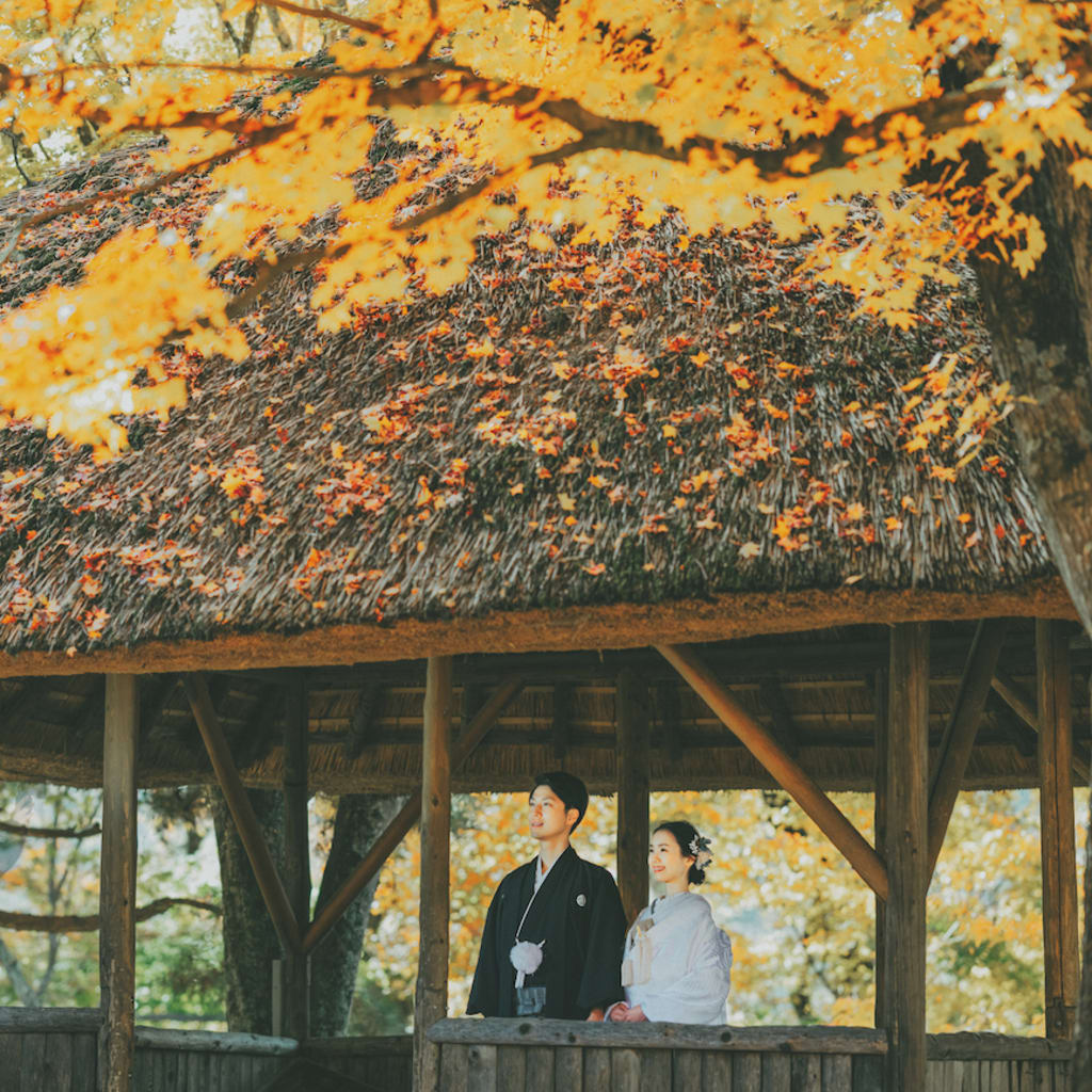まだ間に合う！10月【紅葉】のウエディングフォト