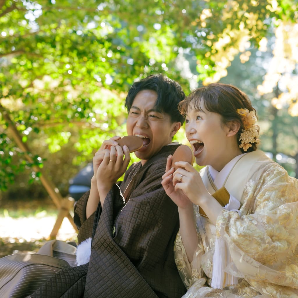 和装でピクニック！！