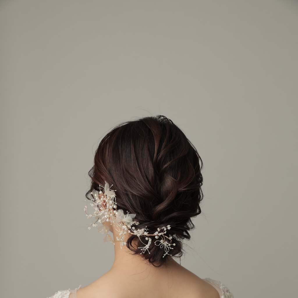 ゆるふわシニヨン