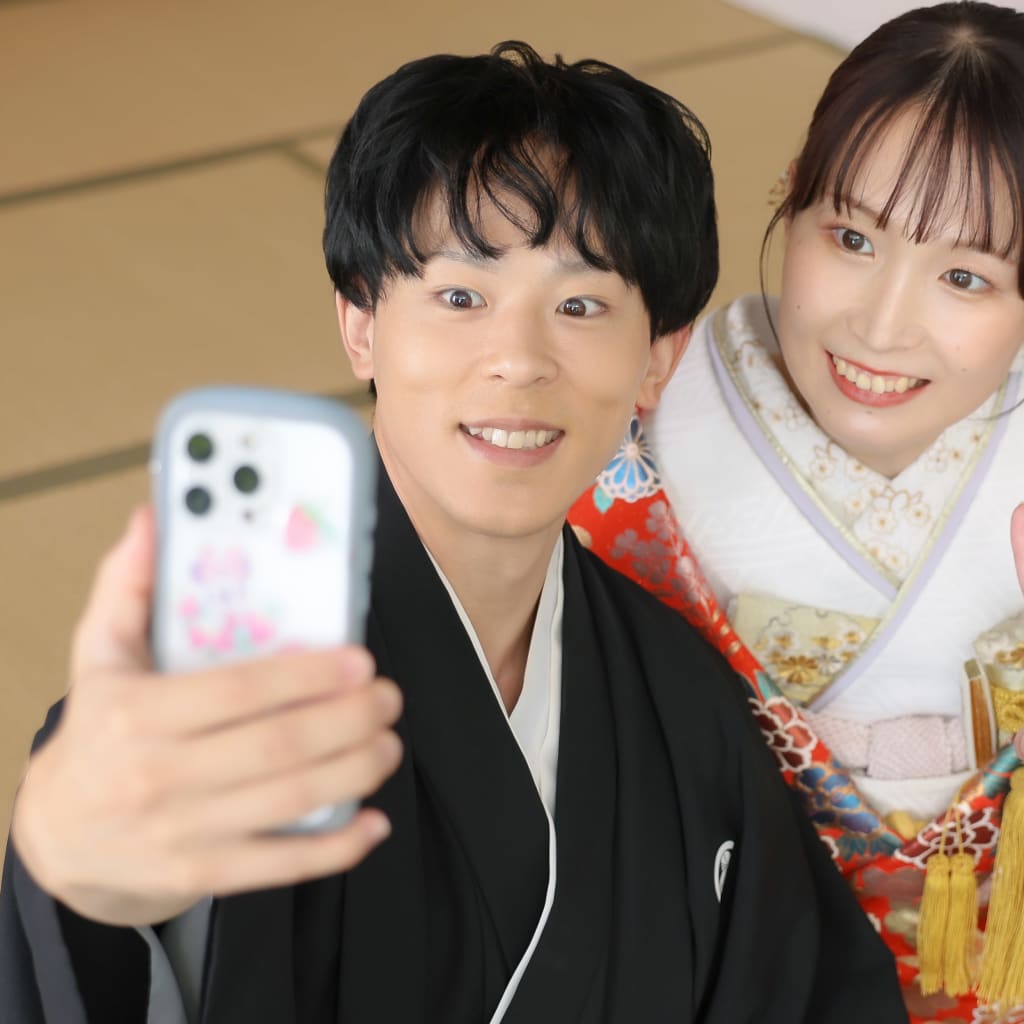 屋内庭園で『お二人ならでは』を詰め込んだ撮影を！