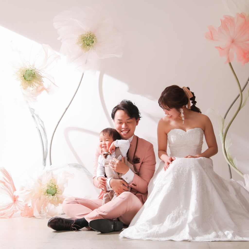 冬でもお子様連れでも安心のスタジオ撮影！