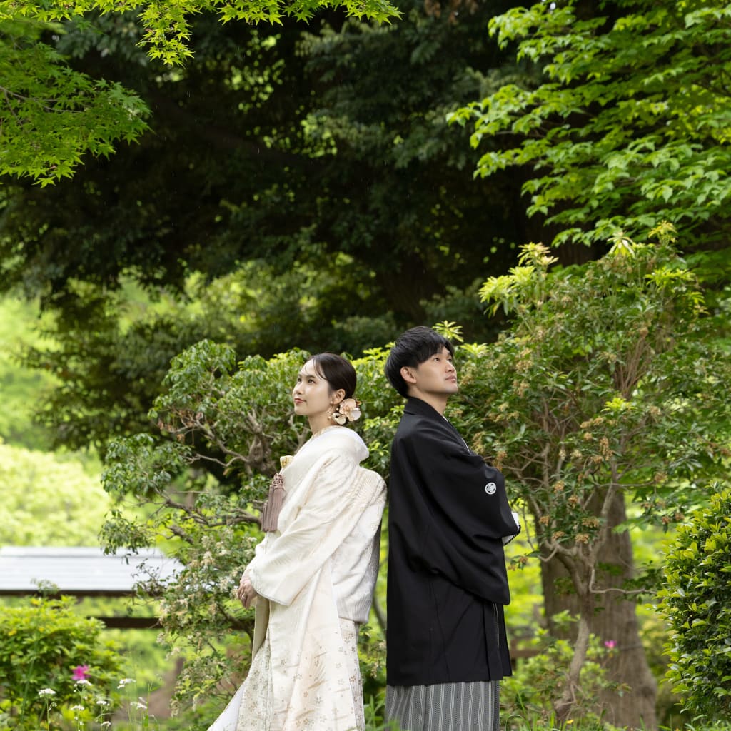 新緑の大宮公園で