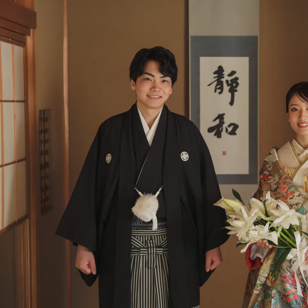 日本の伝統文化を感じることができる目白庭園で和装撮影！