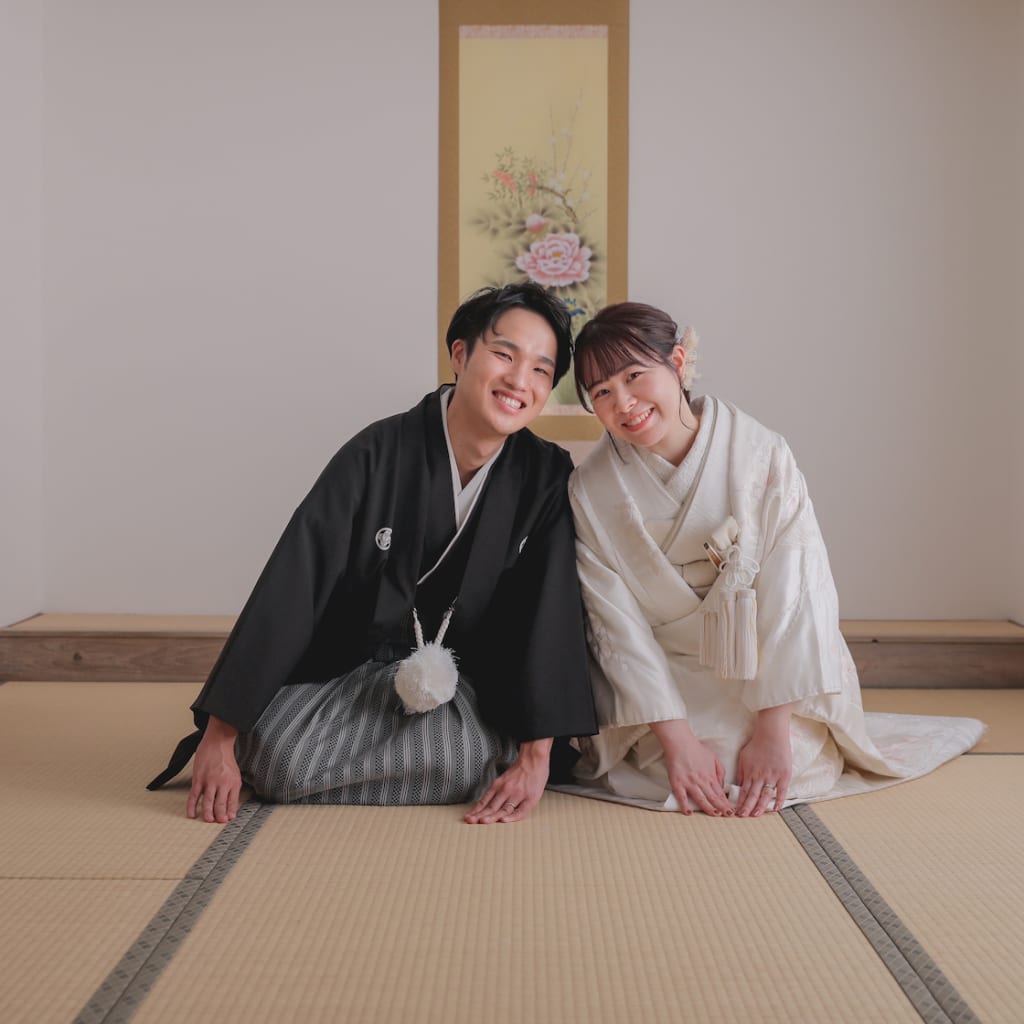 屋内庭園スタジオ撮影