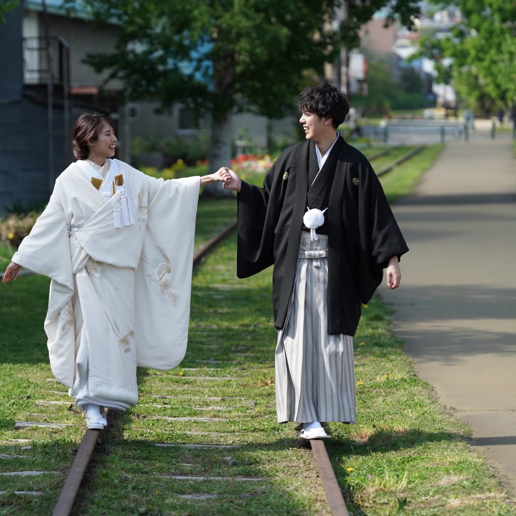 和装も洋装も！小樽の街並みでロケーション撮影🎵