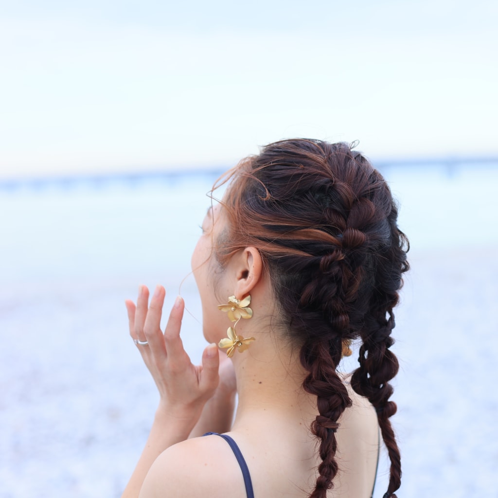 個性的ヘアスタイル