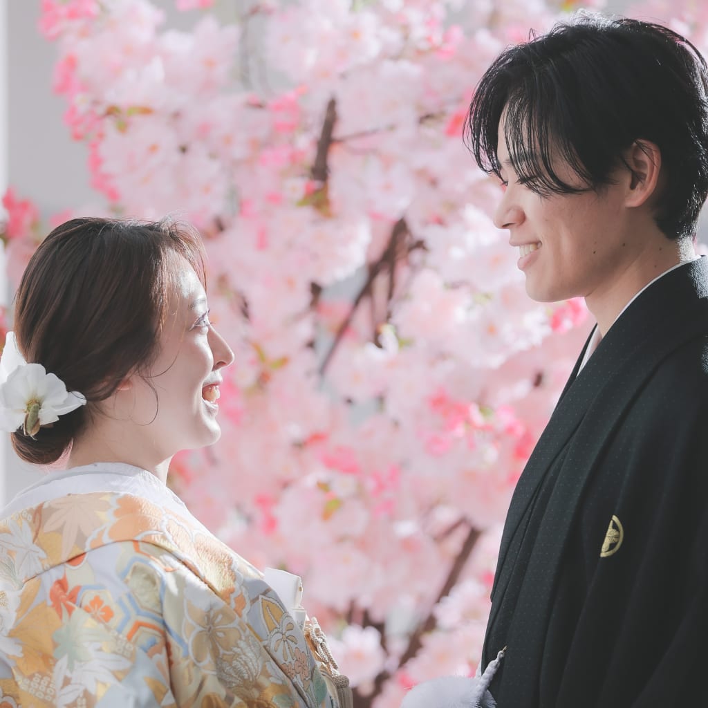 屋内庭園スタジオ撮影　桜🌸