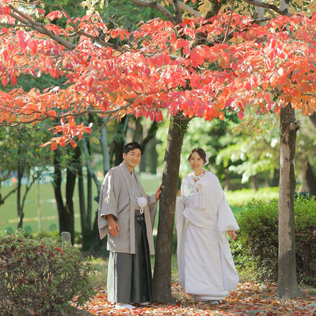  鶴舞公園　和装ロケーション