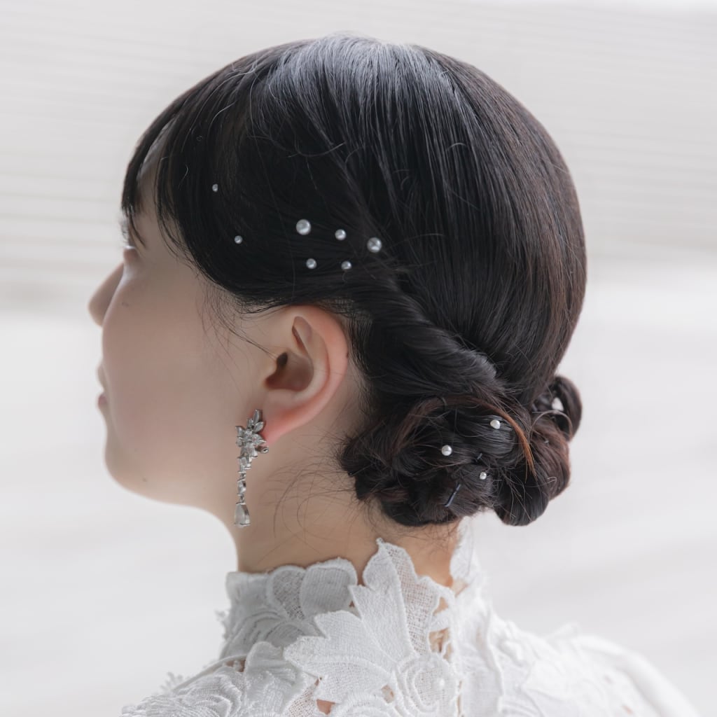 ツヤっと綺麗可愛いヘアメイク♡