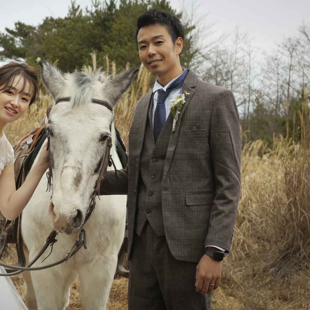富士山の麓で乗馬撮影♪