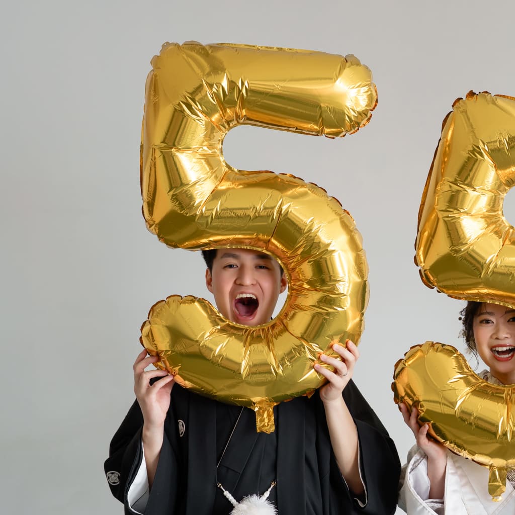 フォトアイテムでお二人らしく！