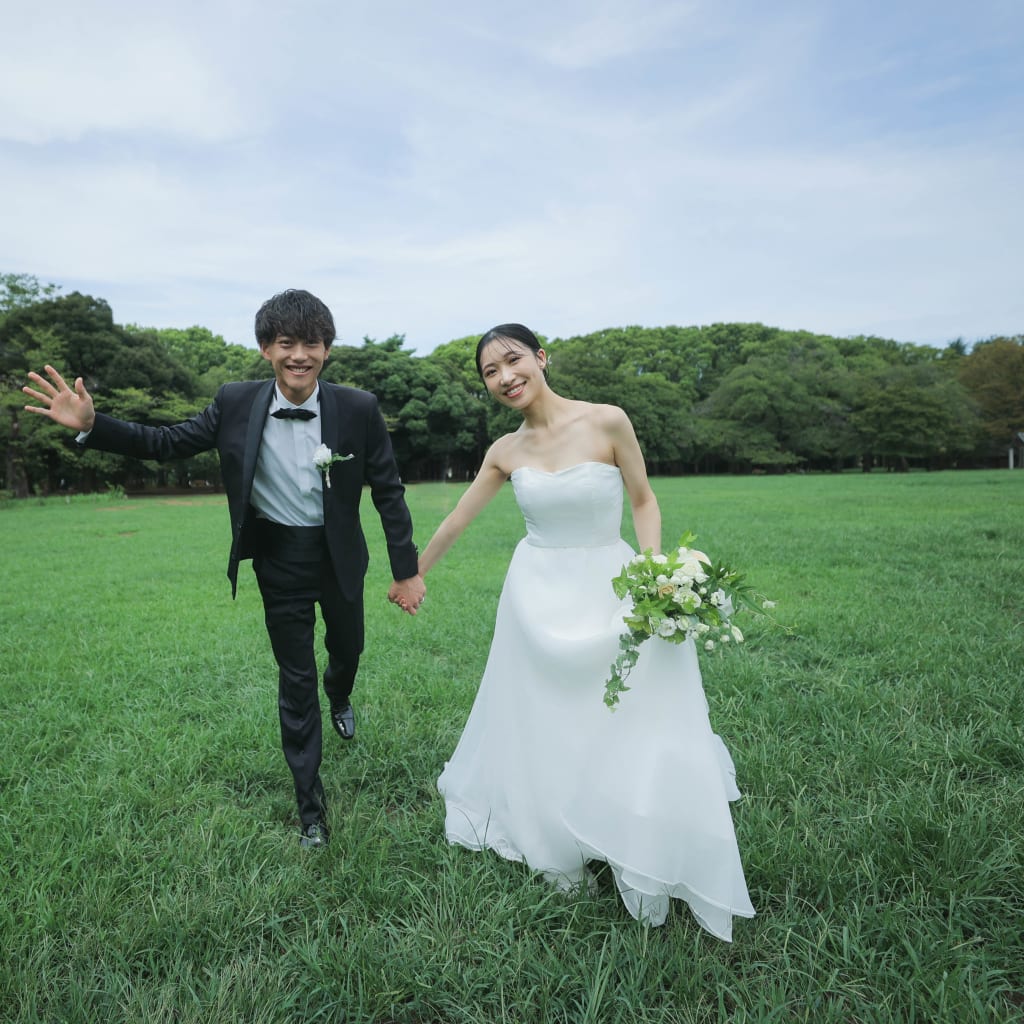 代々木公園に合う衣装・ヘアメイクのご紹介！