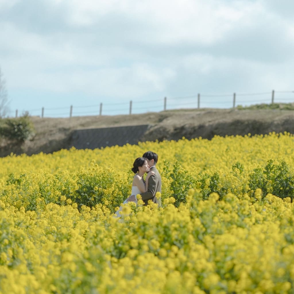 花さじき洋装ロケーション