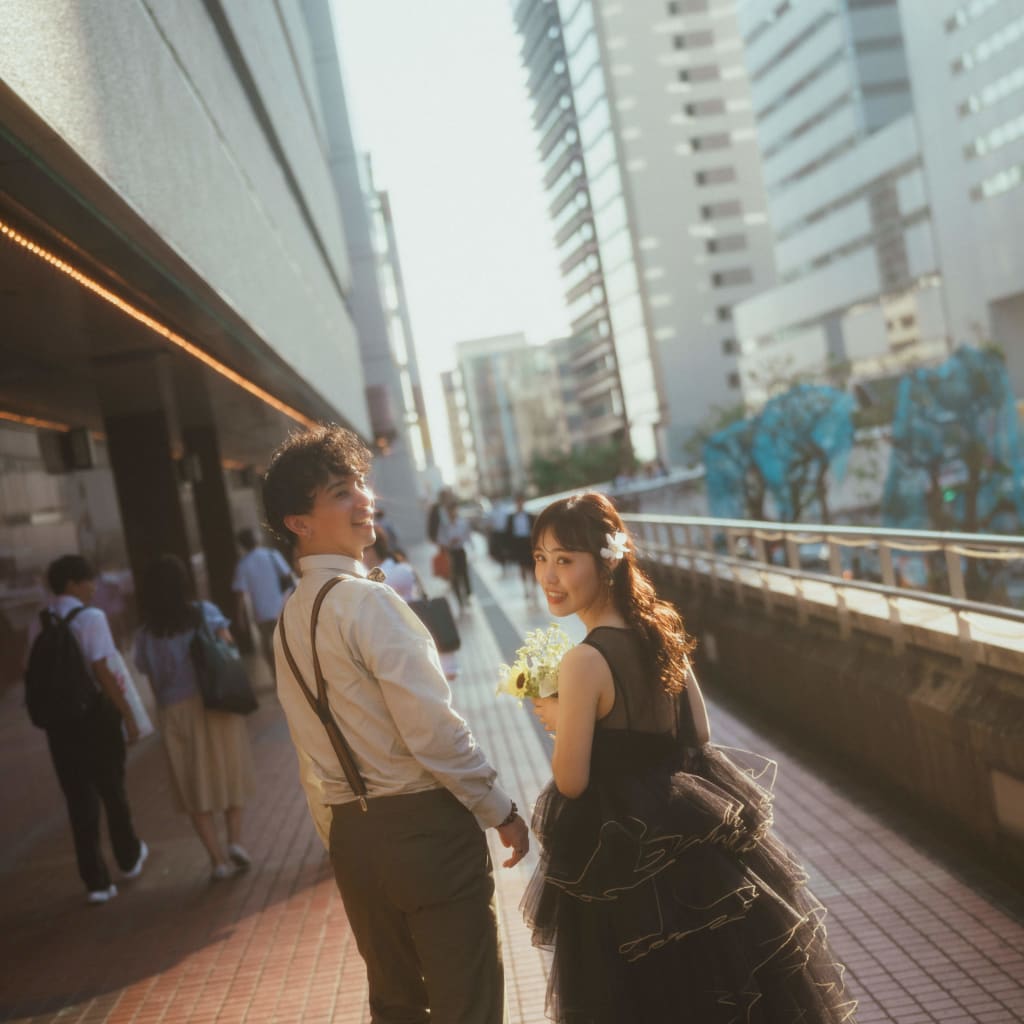 ストリート撮影とスタジオ撮影の1日