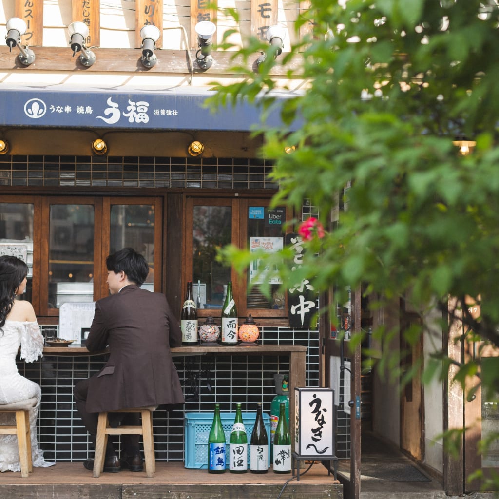 思い出の居酒屋ロケーション撮影