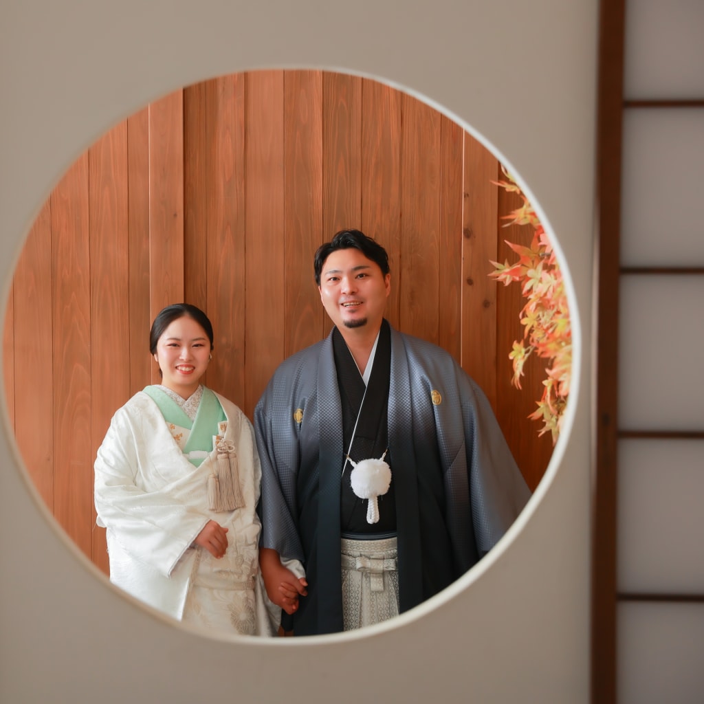 本格的な和装スタジオで撮影！