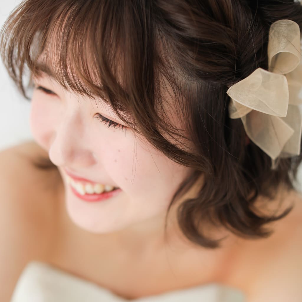 洋装ヘアスタイル