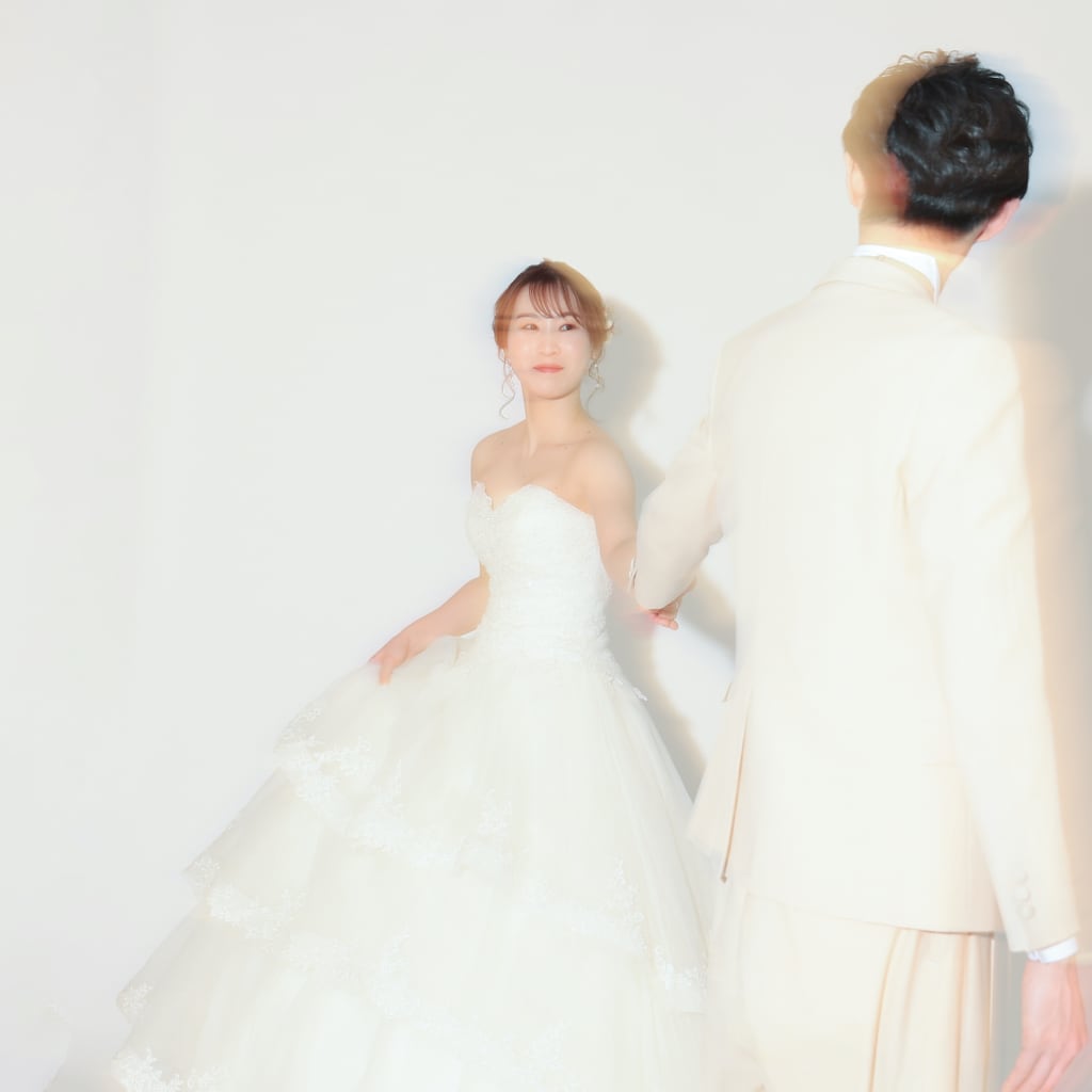 ドレスで動きを