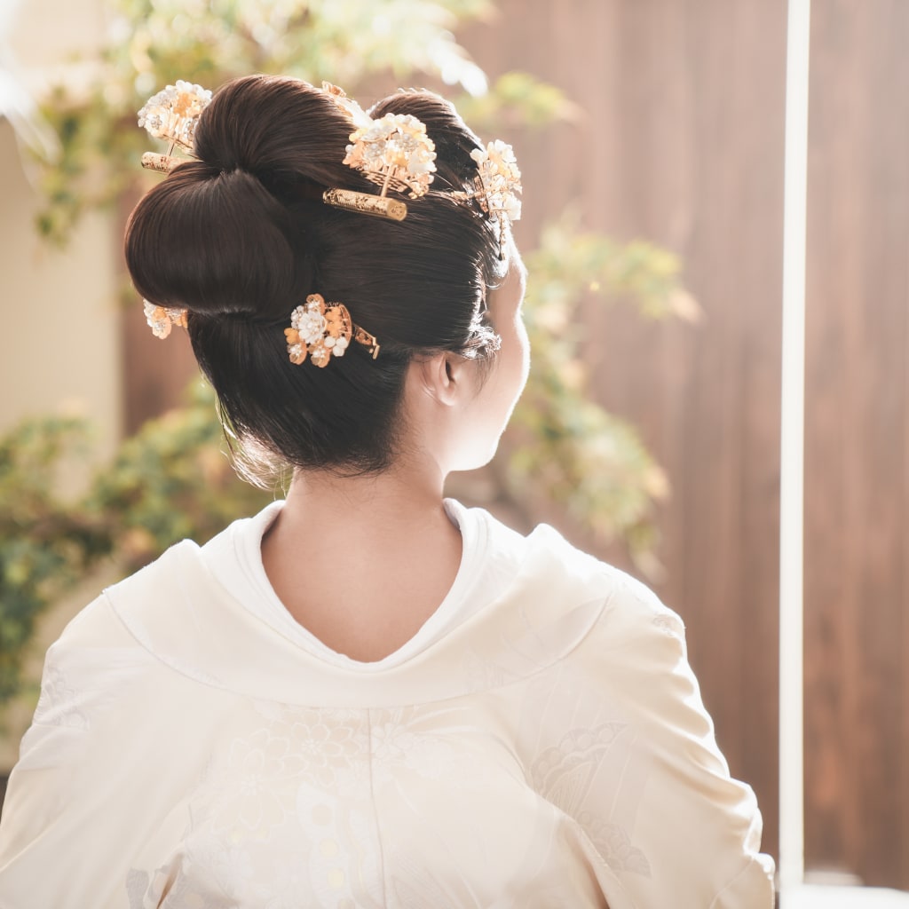 日本髪花かんざし