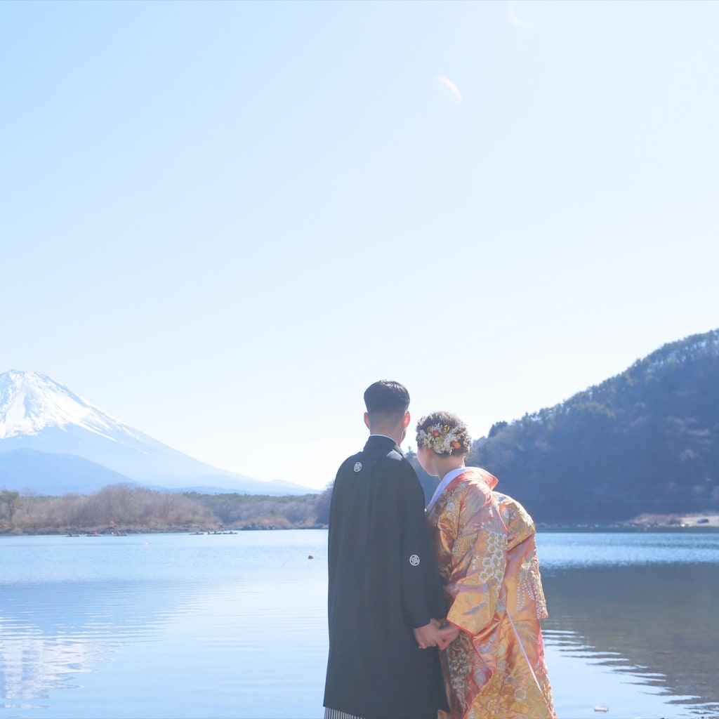 冬の富士山ロケーション